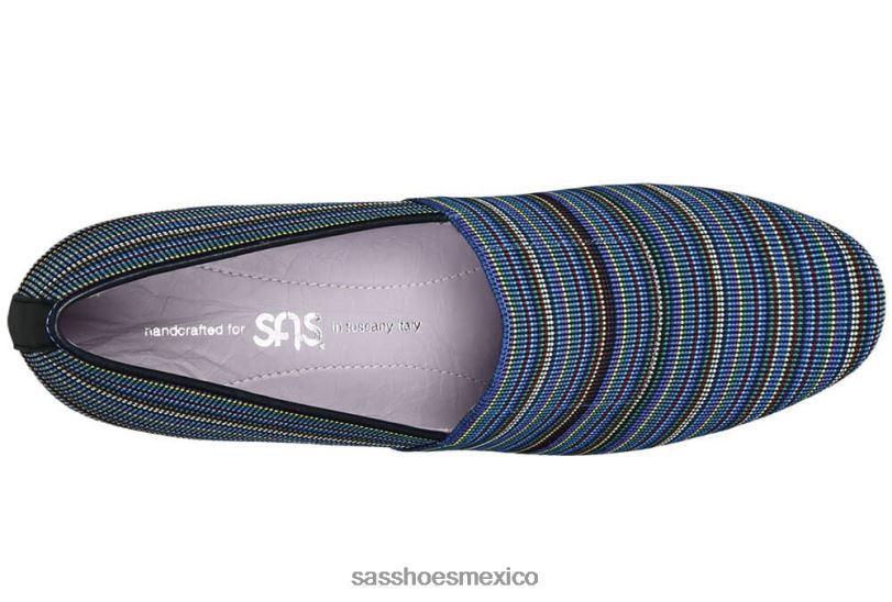 mx SAS mujer versátil calzoncillos de cuña becky azul brillante LVV46397