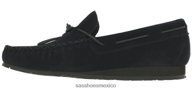 mx SAS mujer versátil corriendo tarde-x resbalón en mocasín Luna azul LVV46416