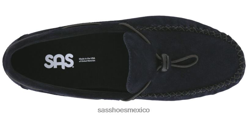 mx SAS mujer versátil corriendo tarde-x resbalón en mocasín Luna azul LVV46416