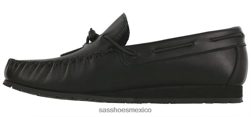 mx SAS mujer versátil corriendo tarde-x resbalón en mocasín negro LVV46413