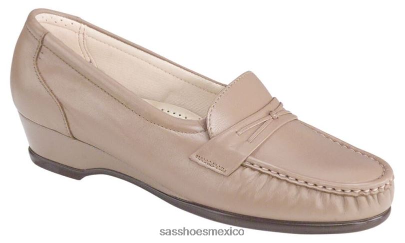 mx SAS mujer versátil deslizamiento más fácil en mocasín moca LVV46201
