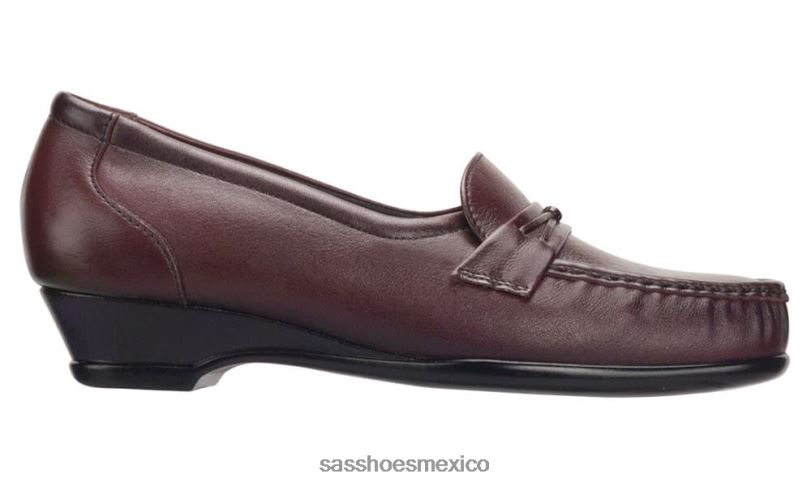 mx SAS mujer versátil deslizamiento más fácil en mocasín vino antiguo LVV46200