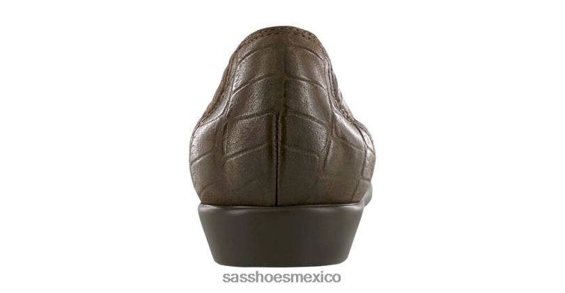 mx SAS mujer versátil holgazán de esperanza cocodrilo de bronce LVV46210