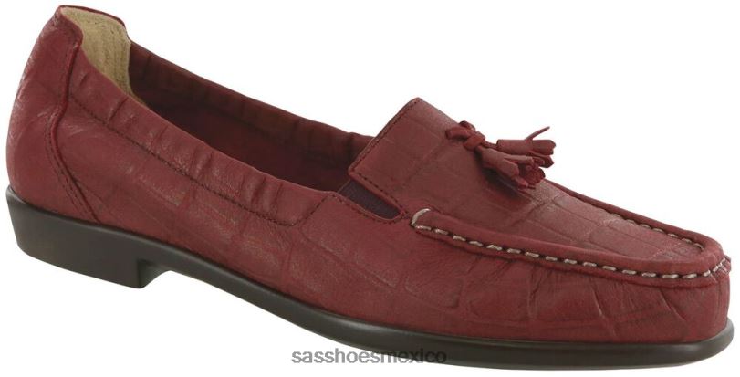 mx SAS mujer versátil holgazán de esperanza cocodrilo rojo LVV46212