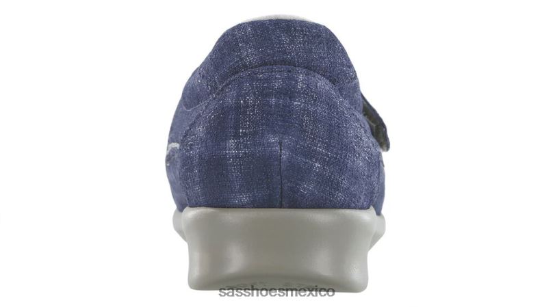 mx SAS mujer versátil holgazán sin cordones roamer arrendajo azul LVV46219
