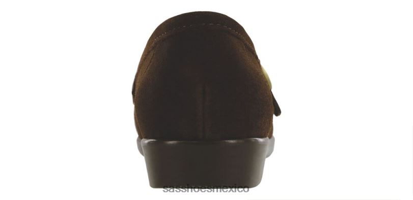 mx SAS mujer versátil lara slip en mocasín ante marrón LVV46244