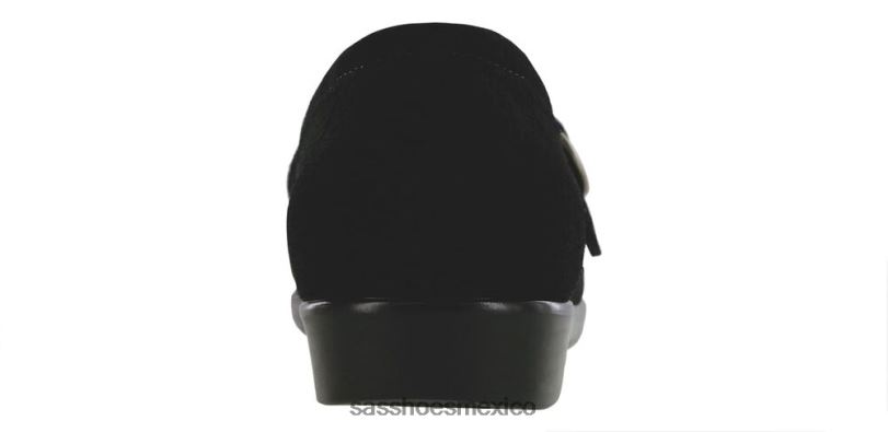 mx SAS mujer versátil lara slip en mocasín ante negro LVV46242