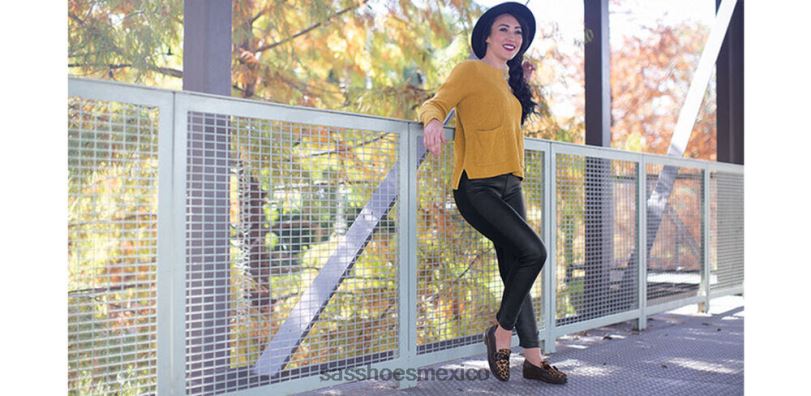 mx SAS mujer versátil lara slip en mocasín ante negro LVV46242