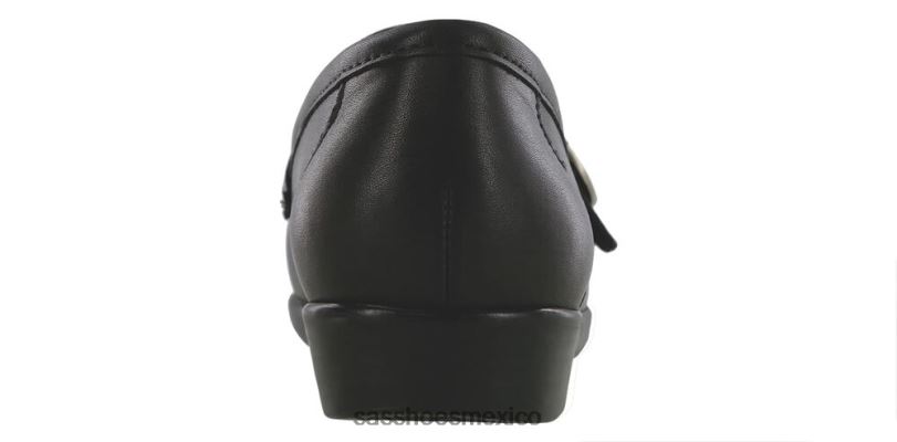 mx SAS mujer versátil lara slip en mocasín pantano negro LVV46243