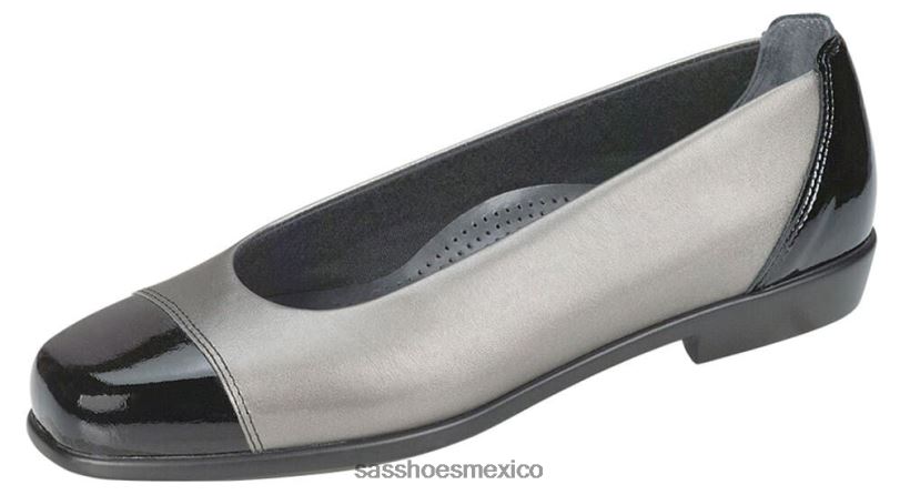 mx SAS mujer versátil mocasín sin cordones de coco grafito LVV46391