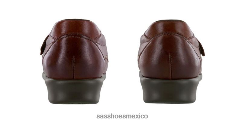 mx SAS mujer versátil mocasín sin cordones de sauce nuez LVV46221