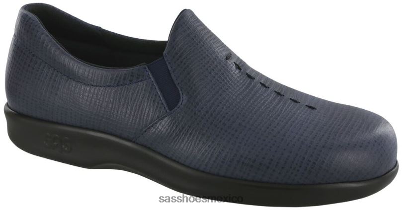 mx SAS mujer versátil mocasín sin cordones viva arándano LVV46214