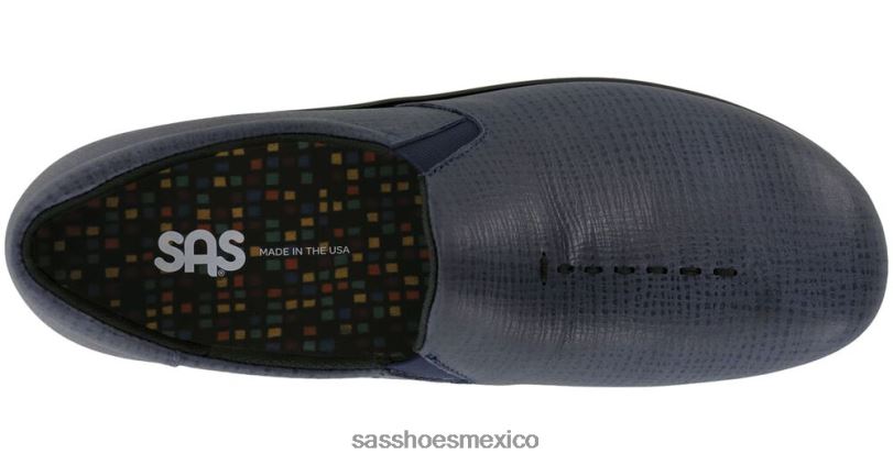 mx SAS mujer versátil mocasín sin cordones viva arándano LVV46214