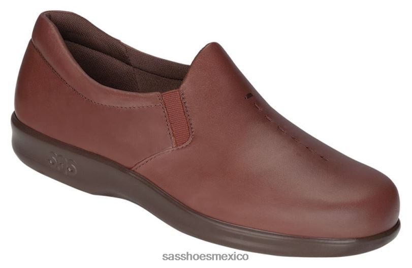 mx SAS mujer versátil mocasín sin cordones viva teca LVV46216