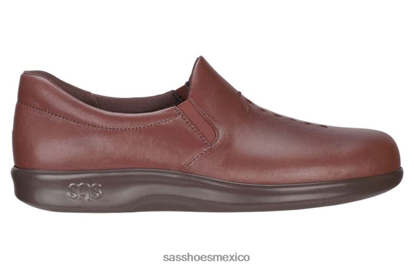 mx SAS mujer versátil mocasín sin cordones viva teca LVV46216