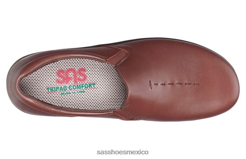 mx SAS mujer versátil mocasín sin cordones viva teca LVV46216