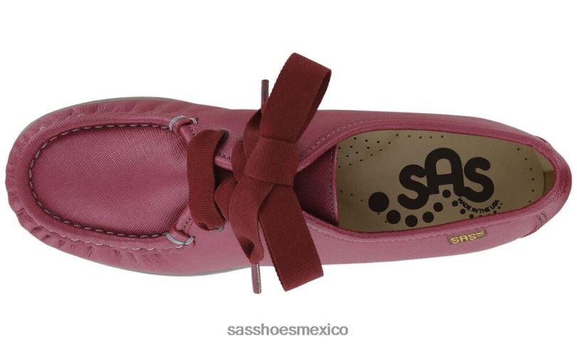 mx SAS mujer versátil mocasines con cordones rebote arándano LVV46275