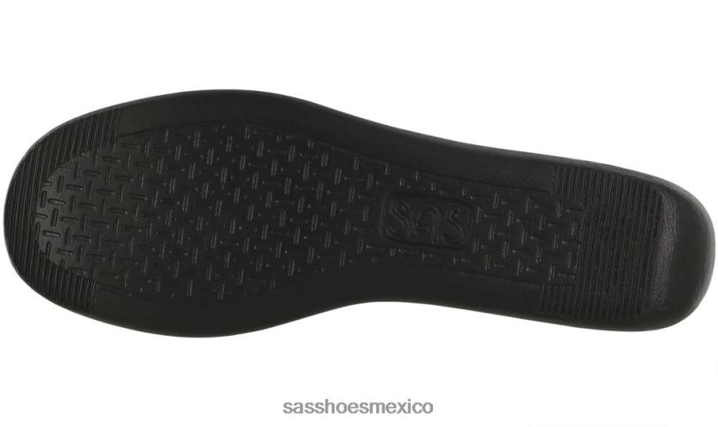 mx SAS mujer versátil mocasines con cordones rebote carnaval negro LVV46276