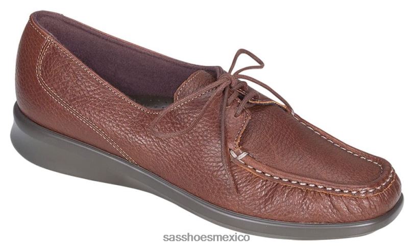 mx SAS mujer versátil mocasines petra con cordones mantillo LVV46395