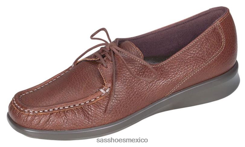 mx SAS mujer versátil mocasines petra con cordones mantillo LVV46395