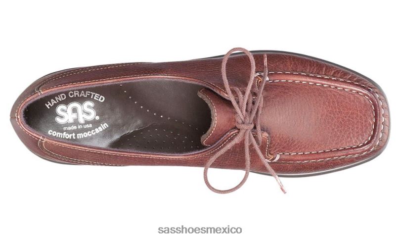 mx SAS mujer versátil mocasines petra con cordones mantillo LVV46395