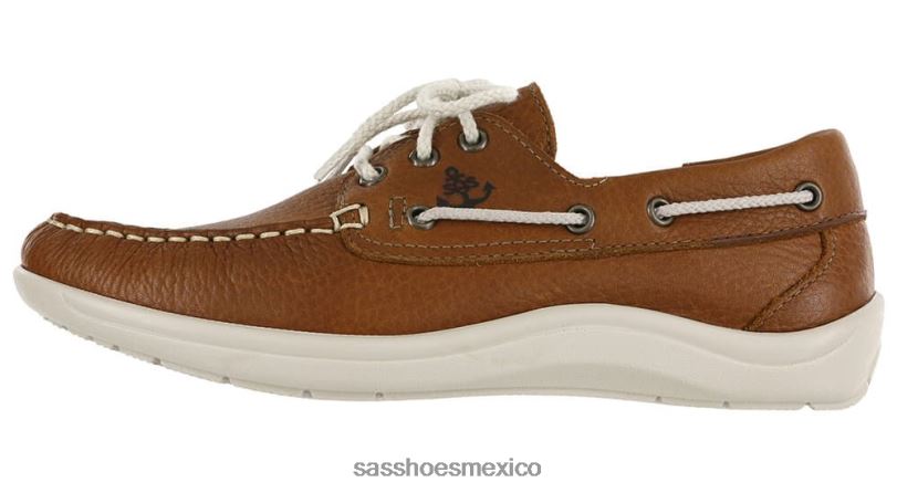 mx SAS mujer versátil náutico catalina con cordones arenisca LVV46280