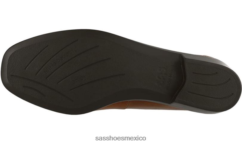 mx SAS mujer versátil penny j slip en mocasín castaña LVV46226
