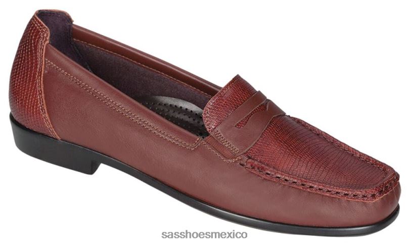 mx SAS mujer versátil penny j slip en mocasín siena LVV46241