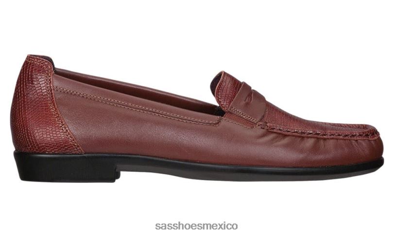 mx SAS mujer versátil penny j slip en mocasín siena LVV46241