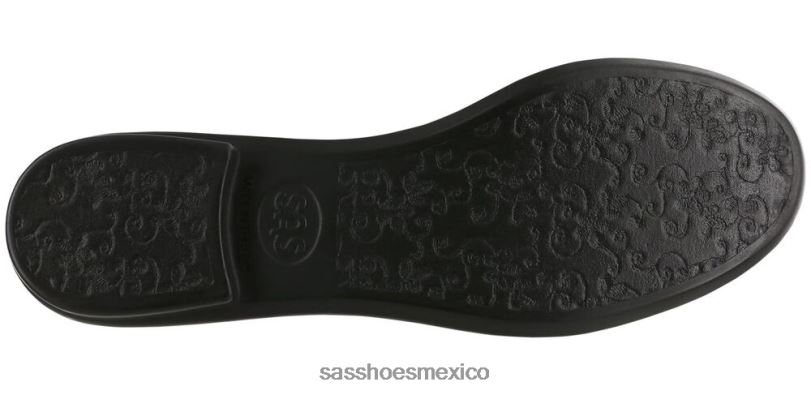 mx SAS mujer versátil piso de ballet escénico de encaje negro LVV46217