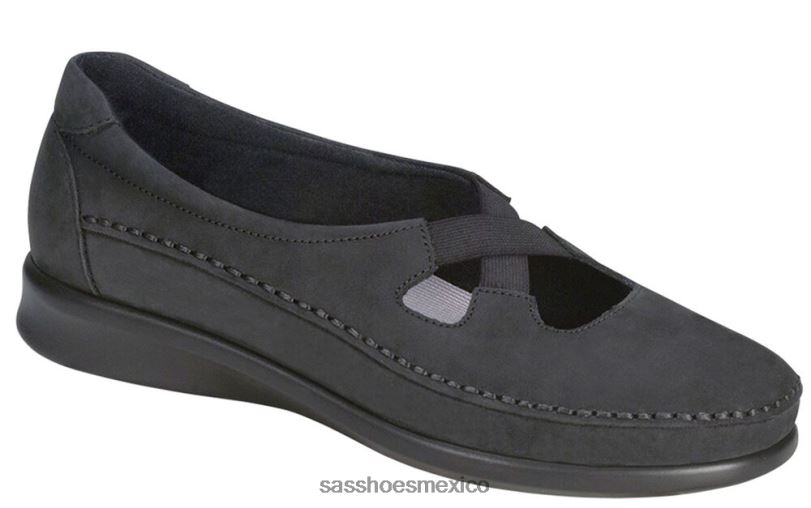 mx SAS mujer versátil resbalón crissy en mocasín Nerón LVV46197