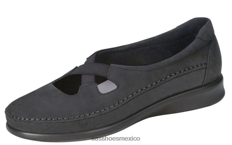 mx SAS mujer versátil resbalón crissy en mocasín Nerón LVV46197