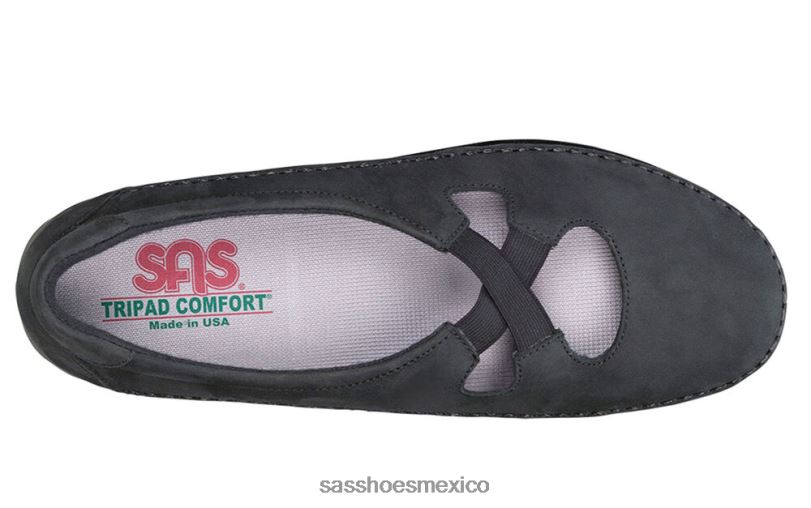 mx SAS mujer versátil resbalón crissy en mocasín Nerón LVV46197