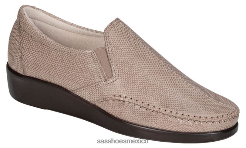 mx SAS mujer versátil resbalón del sueño en mocasín serpiente seta LVV46183
