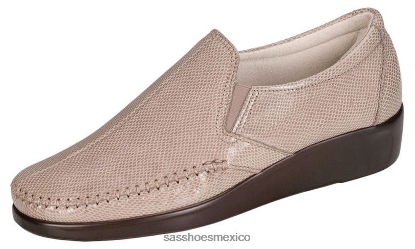 mx SAS mujer versátil resbalón del sueño en mocasín serpiente seta LVV46183