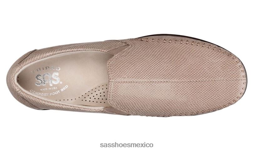 mx SAS mujer versátil resbalón del sueño en mocasín serpiente seta LVV46183