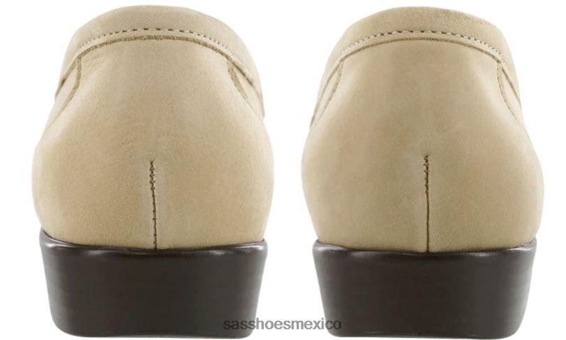 mx SAS mujer versátil resbalón inteligente en mocasín lino LVV46195