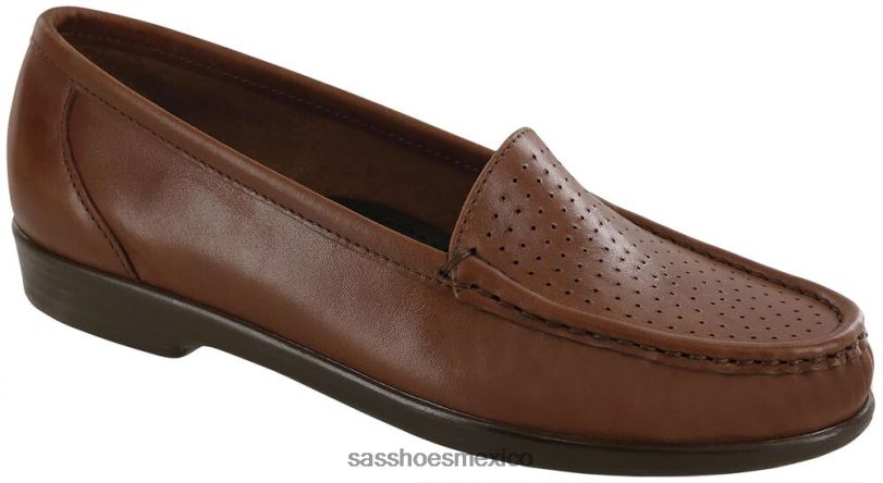 mx SAS mujer versátil resbalón inteligente en mocasín rojizo LVV46192