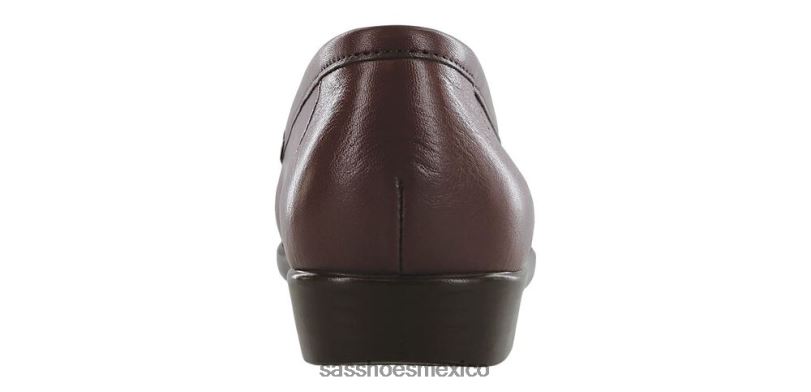 mx SAS mujer versátil resbalón inteligente en mocasín vino LVV46193
