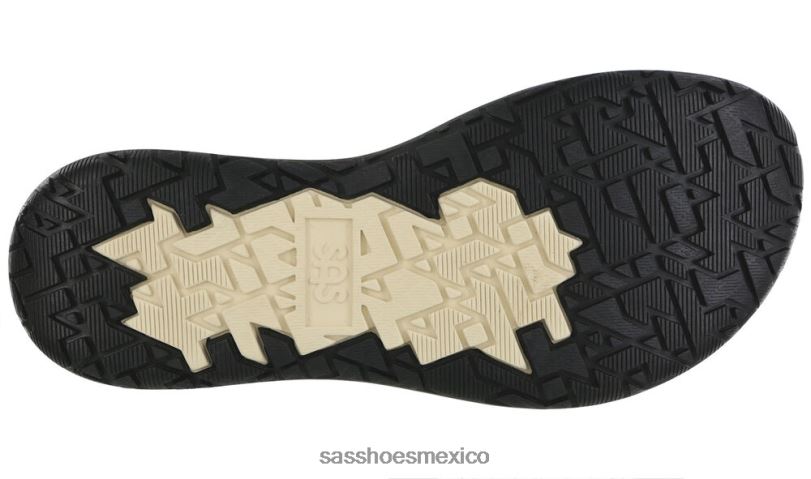 mx SAS mujer versátil resbalón resbalón en mocasín negro LVV46423