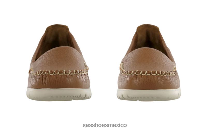 mx SAS mujer versátil resbalón soleado en mocasín marrón nuez LVV46234