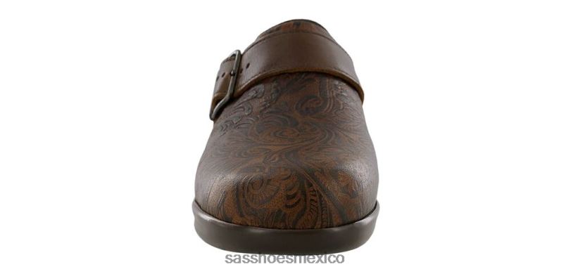 mx SAS mujer versátil zueco resbalón en mocasín vaquero floral LVV46237