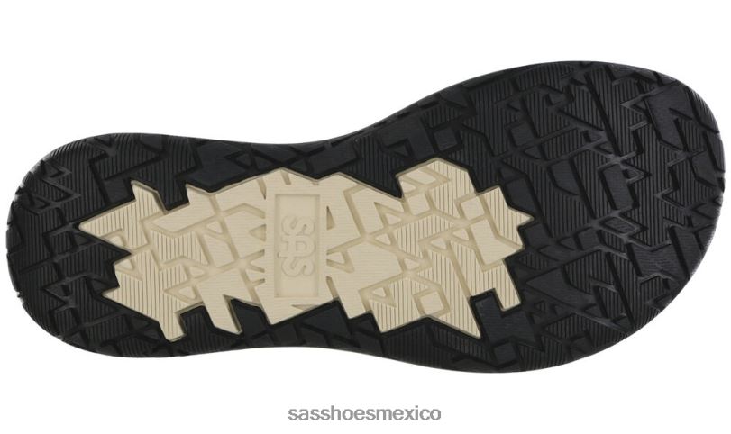 mx SAS mujer versátil embarcar sandalia deportiva cenizas negro LVV4650