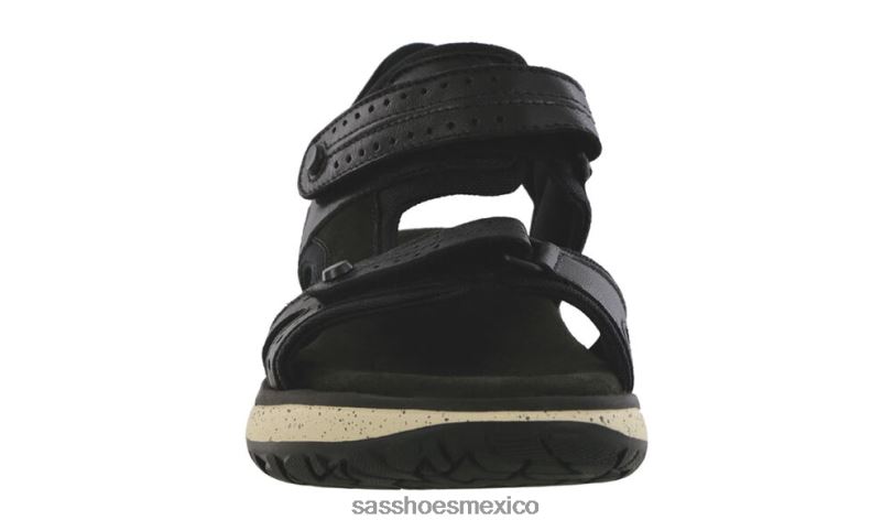mx SAS mujer versátil embarcar sandalia deportiva cenizas negro LVV4650