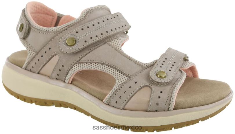 mx SAS mujer versátil embarcar sandalia deportiva gris pardo LVV4654