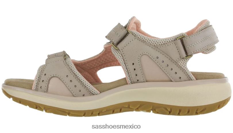 mx SAS mujer versátil embarcar sandalia deportiva gris pardo LVV4654