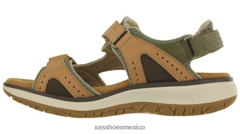 mx SAS mujer versátil embarcar sandalia deportiva roble vivo LVV4653