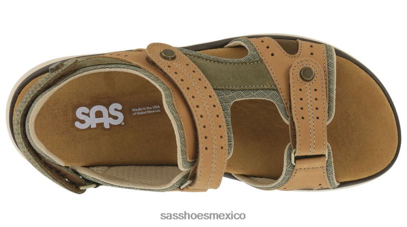mx SAS mujer versátil embarcar sandalia deportiva roble vivo LVV4653