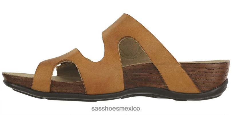 mx SAS mujer versátil sandalia de playa color avellana LVV4647