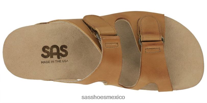 mx SAS mujer versátil sandalia de playa color avellana LVV4647